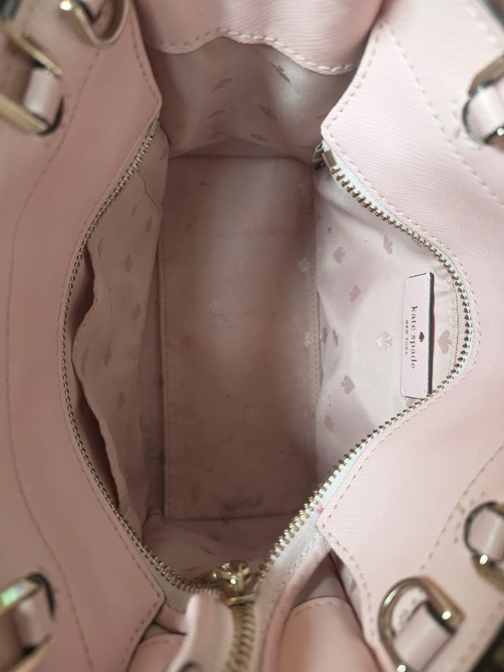 Kate Spade New York Staci Satchel  in Chalk Pink